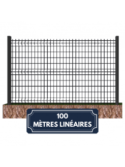 Kit 100ML clôture rigide à...