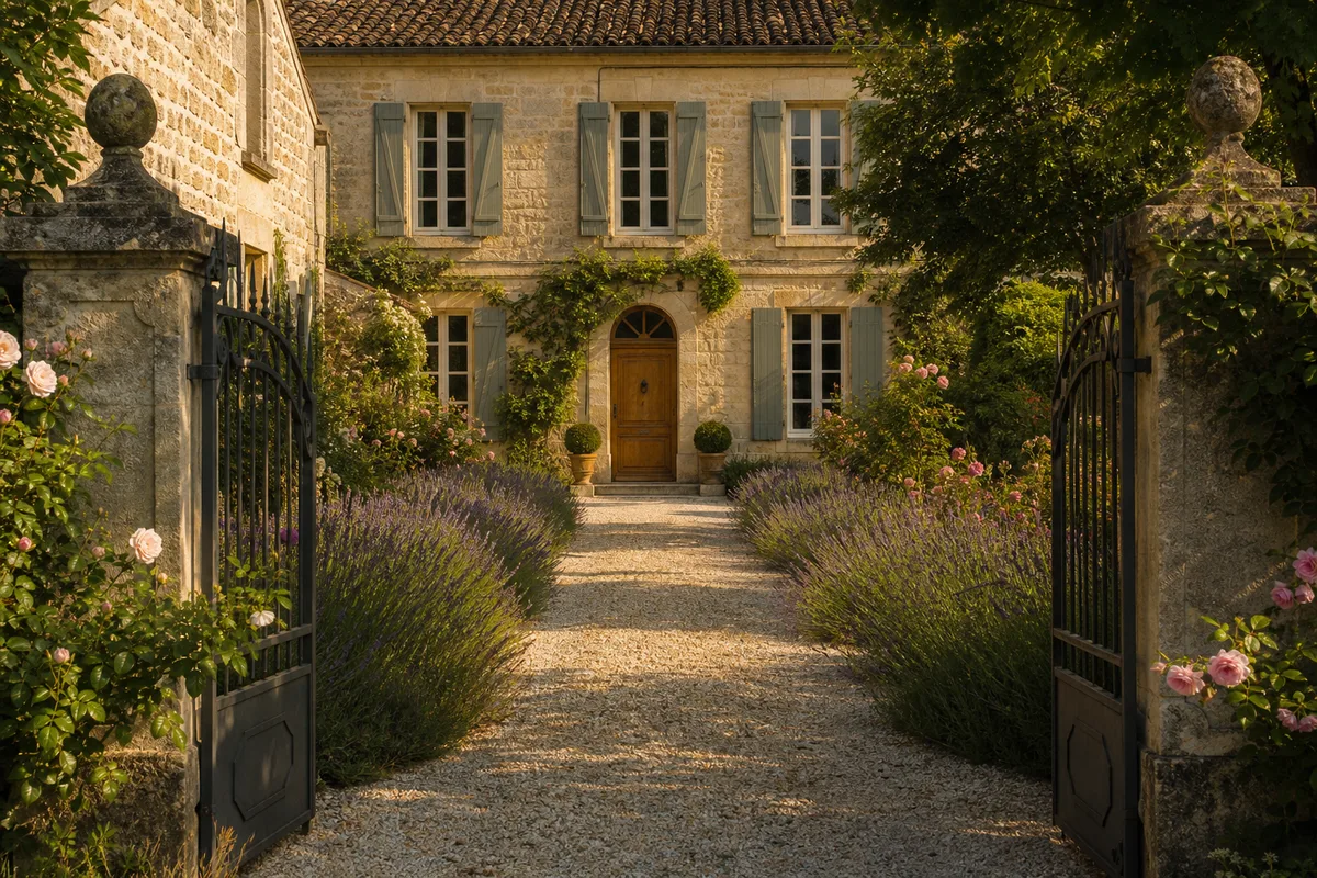 Aménagement extérieur devant maison ancienne : le guide