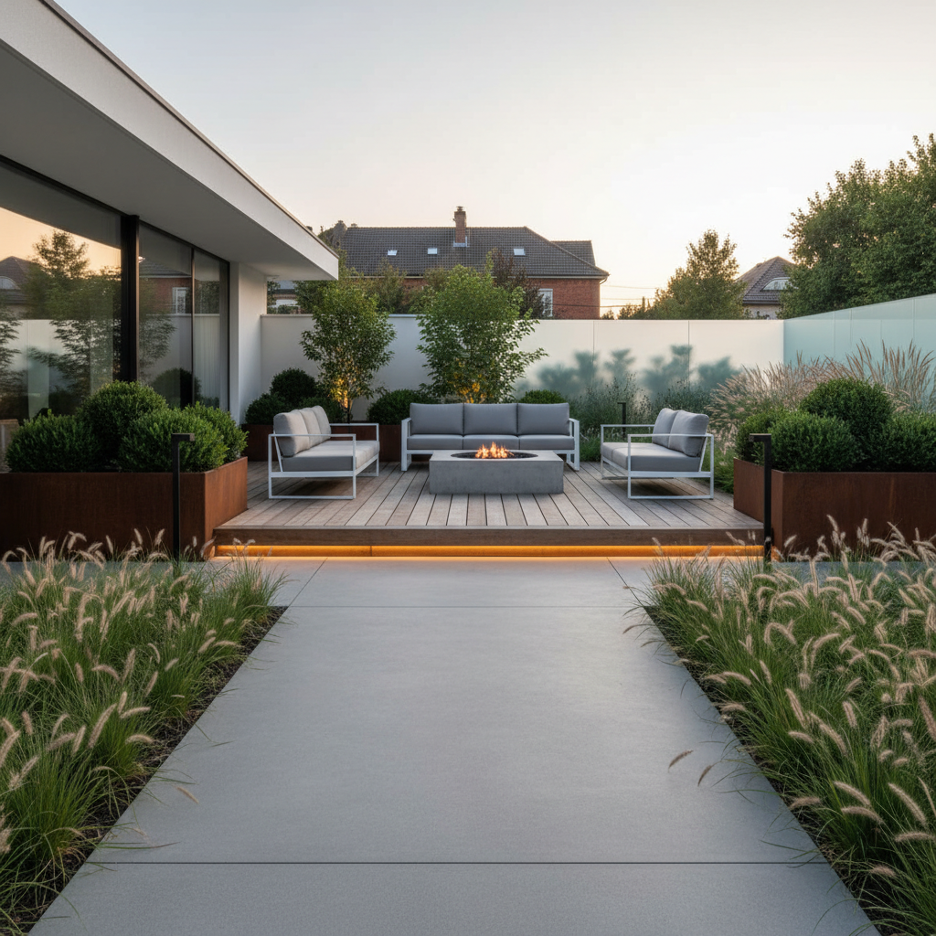 Décoration extérieur jardin moderne : matériaux, végétaux et tendances 2026