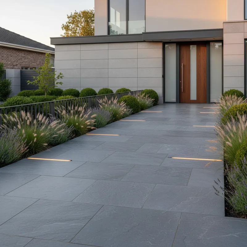 Aménagement extérieur entrée maison : idées, matériaux et prix