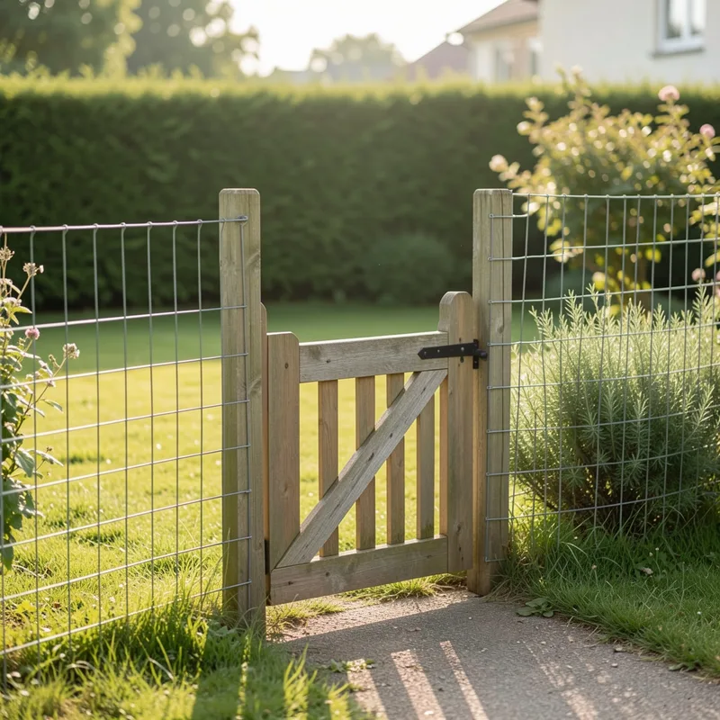 Portillon de jardin : matériaux, prix et pose