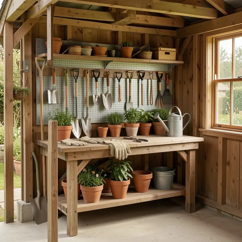 Support pour outils de jardinage : modèles, prix et conseils d'installation